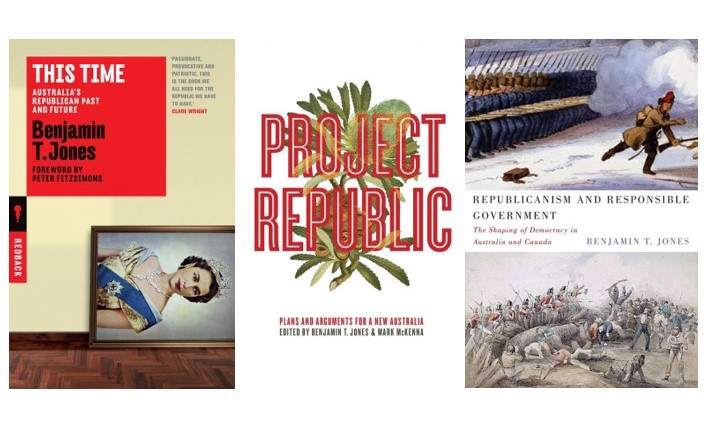 Ben has published three books on Australia's republican past and Future: This Time (2018), Republicanism and Responsible Government (2014), and Project Republic (2013).