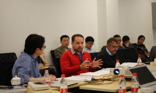 Speaking at the Winter Institute at Peking University, 2017
